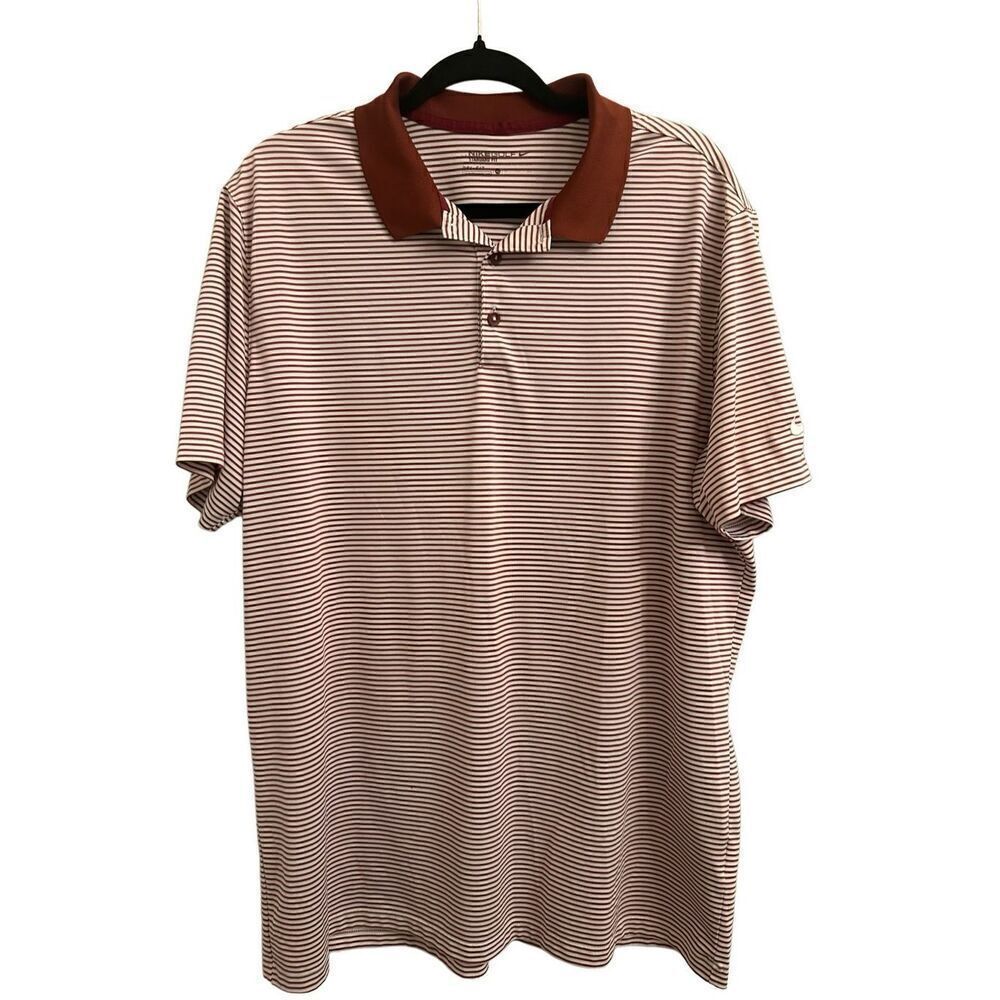 Nike Golf Standard fit striped polo XL GUC